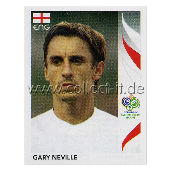 WM 2006 - 101 - Gary Neville [England] - Spielereinzelporträt