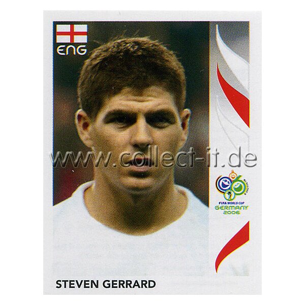 WM 2006 - 105 - Steven Gerrard [England] - Spielereinzelporträt