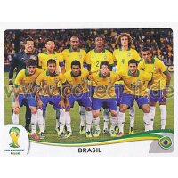 WM 2014 - Sticker 33 - Brasilien Team