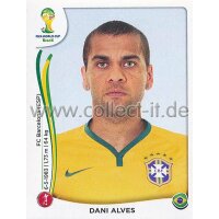 WM 2014 - Sticker 37 - Dani Alves