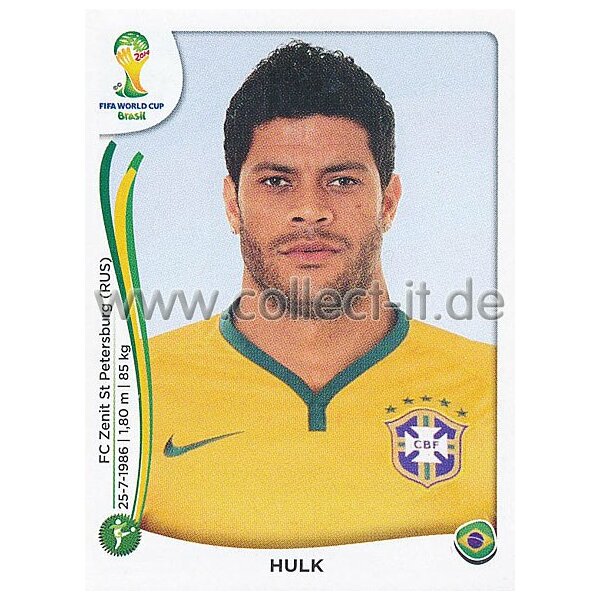 WM 2014 - Sticker 49 - Hulk