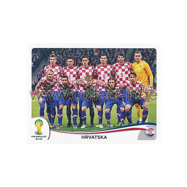 WM 2014 - Sticker 52 - Kroatien Team