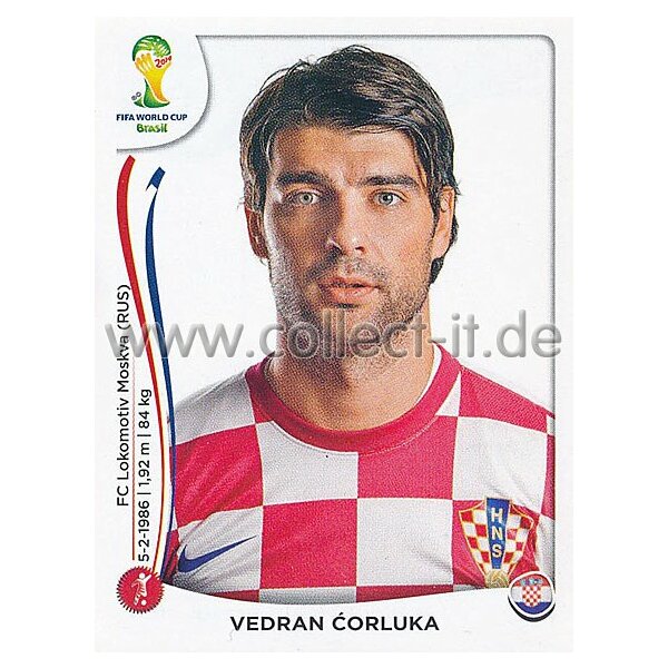 WM 2014 - Sticker 55 - Vedran Corluka