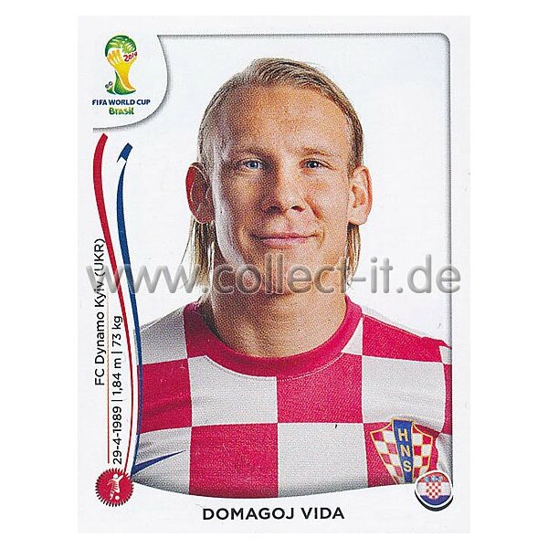 WM 2014 - Sticker 58 - Domagoj Vida