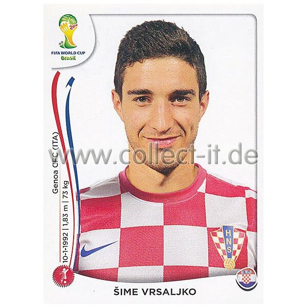 WM 2014 - Sticker 59 - Sime Vrsaljko