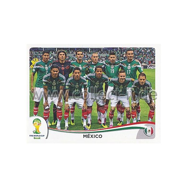WM 2014 - Sticker 71 - Mexiko Team