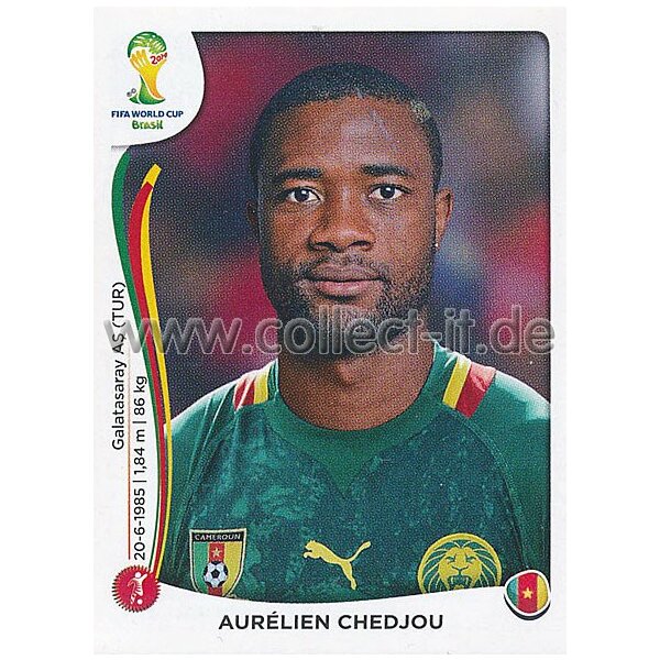 WM 2014 - Sticker 92 - Aurelien Chedjou