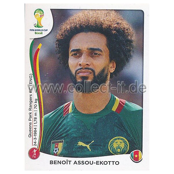 WM 2014 - Sticker 96 - Benoît Assou-Ekotto