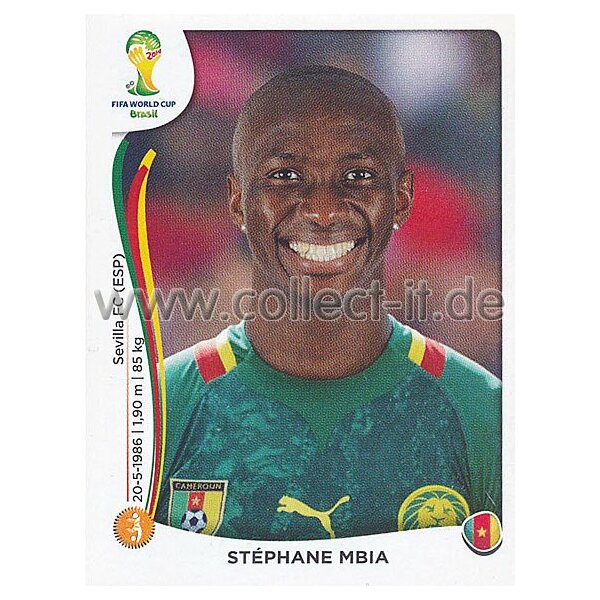 WM 2014 - Sticker 98 - Stephane Mbia
