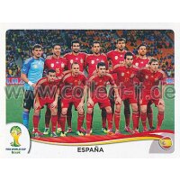 WM 2014 - Sticker 109 - Spanien Team