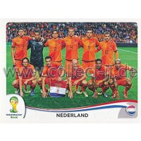 WM 2014 - Sticker 128 - Niederlande Team