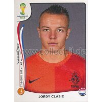 WM 2014 - Sticker 135 - Jordy Clasie