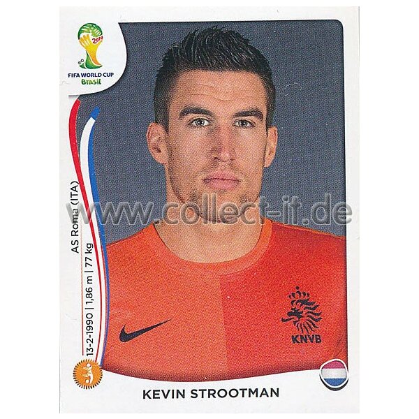 WM 2014 - Sticker 137 - Kevin Strootman