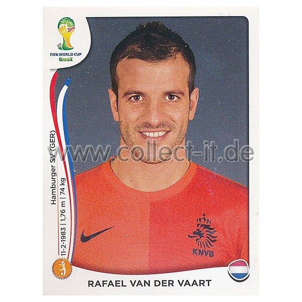 WM 2014 - Sticker 138 - Rafael van der Vaart