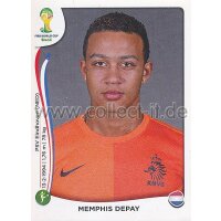 WM 2014 - Sticker 141 - Memphis Depay