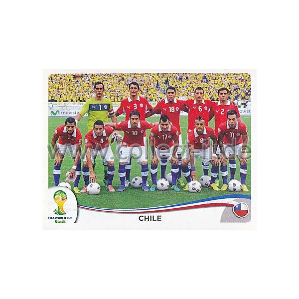 WM 2014 - Sticker 147 - Chile Team