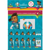 Panini - EURO 2020 Preview - Sammelsticker - 1 Starterpack