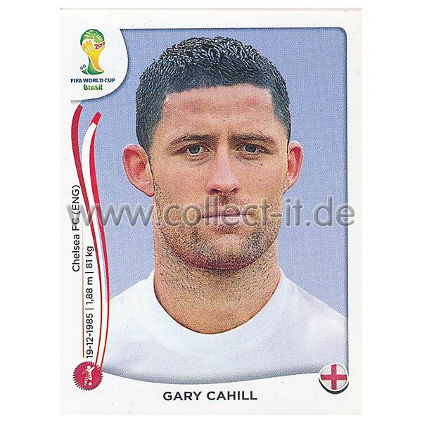 WM 2014 - Sticker 303 - Gary Cahill