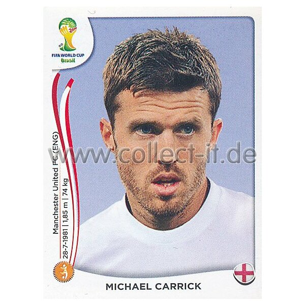 WM 2014 - Sticker 309 - Michael Carrick