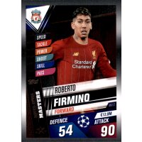 MA12 - Roberto Firmino - Match Attax Masters - 2019/2020