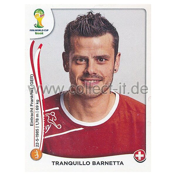 WM 2014 - Sticker 345 - Tranquillo Barnetta