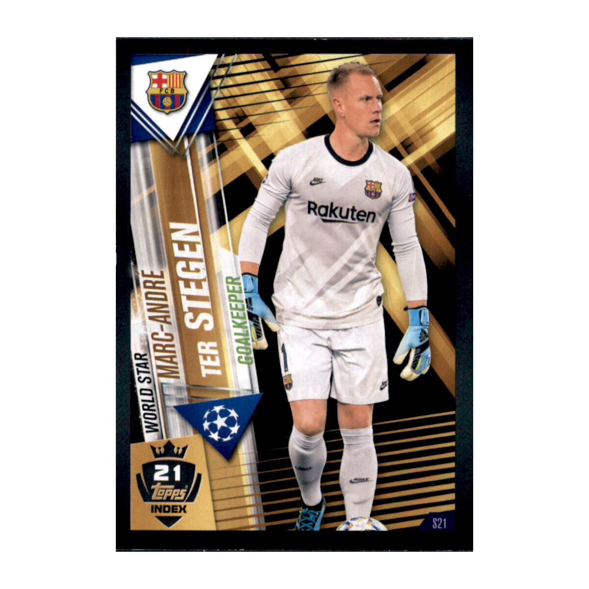 Ter Stegen World Best Goalkeeper 2020 S21+W21 Marc-Andre Ter