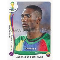 WM 2014 - Sticker 357 - Alexander Dominguez