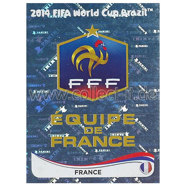 WM 2014 - Sticker 374 - Frankreich Logo