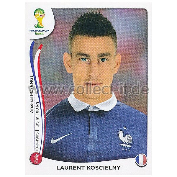 WM 2014 - Sticker 380 - Laurent Koscielny