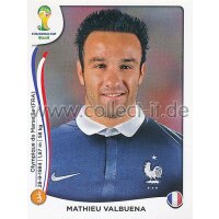 WM 2014 - Sticker 387 - Mathieu Valbuena