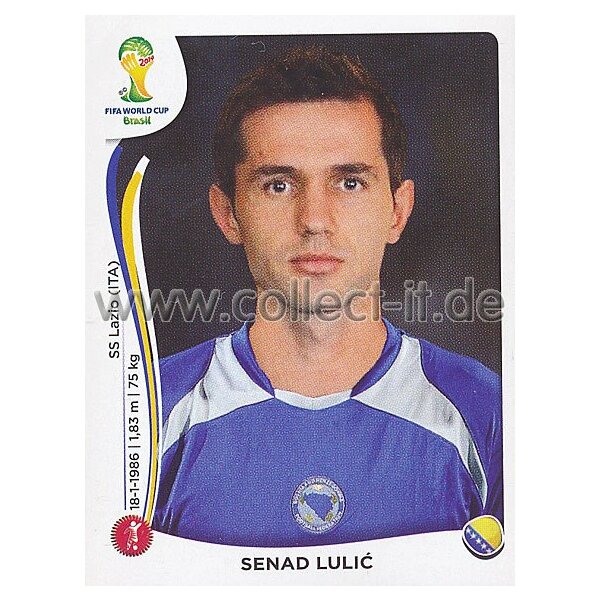 WM 2014 - Sticker 439 - Senad Lulic