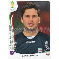 WM 2014 - Sticker 452 - Daniel Davari