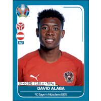 EM 2020 Preview - Sticker AUT10 - David Alaba -...