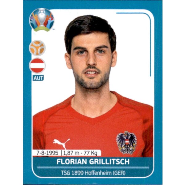 EM 2020 Preview - Sticker AUT17 - Florian Grilitsch – Österreich