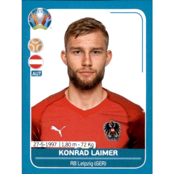 EM 2020 Preview - Sticker AUT19 - Konrad Laimer - Österreich