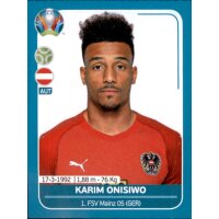 EM 2020 Preview - Sticker AUT28 - Karim Onisiwo -...
