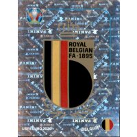 EM 2020 Preview - Sticker BEL1 - Wappen - Belgien