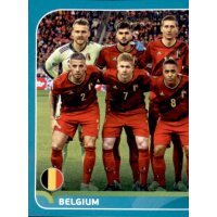 EM 2020 Preview - Sticker BEL2 - Line-up 1/2 - Belgien