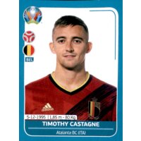 EM 2020 Preview - Sticker BEL12 - Timothy Castagne - Belgien