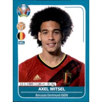 EM 2020 Preview - Sticker BEL22 - Axel Witsel - Belgien