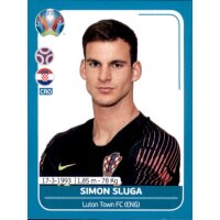 EM 2020 Preview - Sticker CRO9 - Simon Sluga - Kroatien