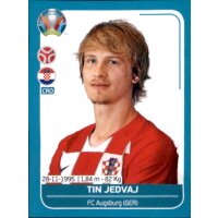 EM 2020 Preview - Sticker CRO11 - Tin Jedvaj - Kroatien