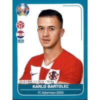 EM 2020 Preview - Sticker CRO15 - Karlo Bartolec - Kroatien