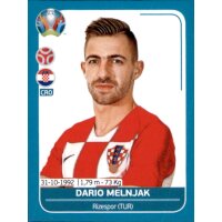 EM 2020 Preview - Sticker CRO16 - Dario Melnjak - Kroatien