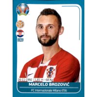 EM 2020 Preview - Sticker CRO18 - Marcelo Brozovic -...