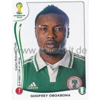 WM 2014 - Sticker 474 - Godfrey Oboabona