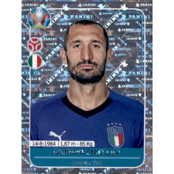 EM 2020 Preview - Sticker ITA6 - Giorgio Chiellini - Italien