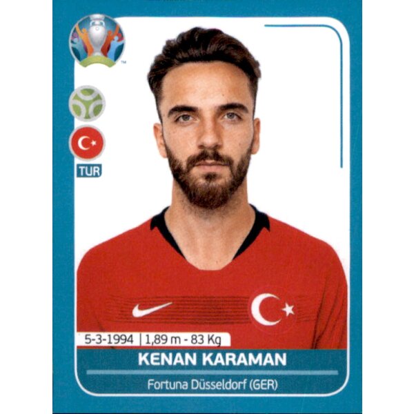 EM 2020 Preview - Sticker TUR28 - Kenan Karaman - Türkei