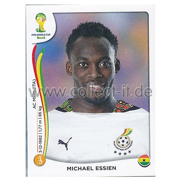 WM 2014 - Sticker 534 - Michael Essien