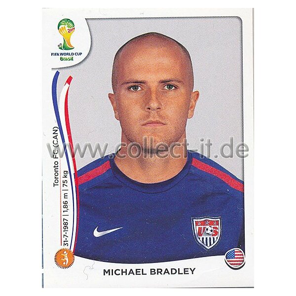 WM 2014 - Sticker 555 - Michael Bradley